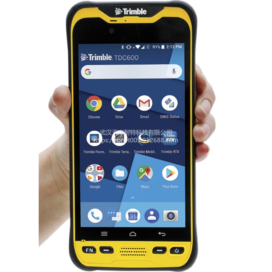 Trimble TDC600一体式GNSS数据手簿和智能手机
