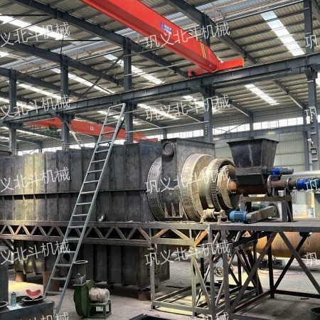卧式污泥炭化炉连续式碳颗粒生产线北斗机械