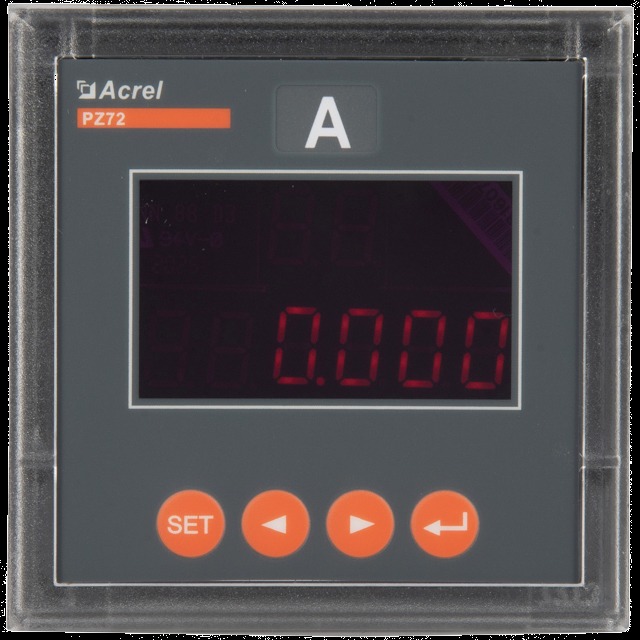安科瑞直流电能表 PZ72-DE/V  数码管显示可编程多功能电力仪表