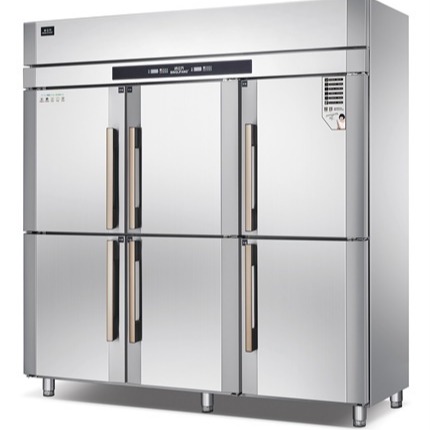 冰立方商用冰箱 F6欧款立式冷冻冰箱 六门厨房冷冻柜