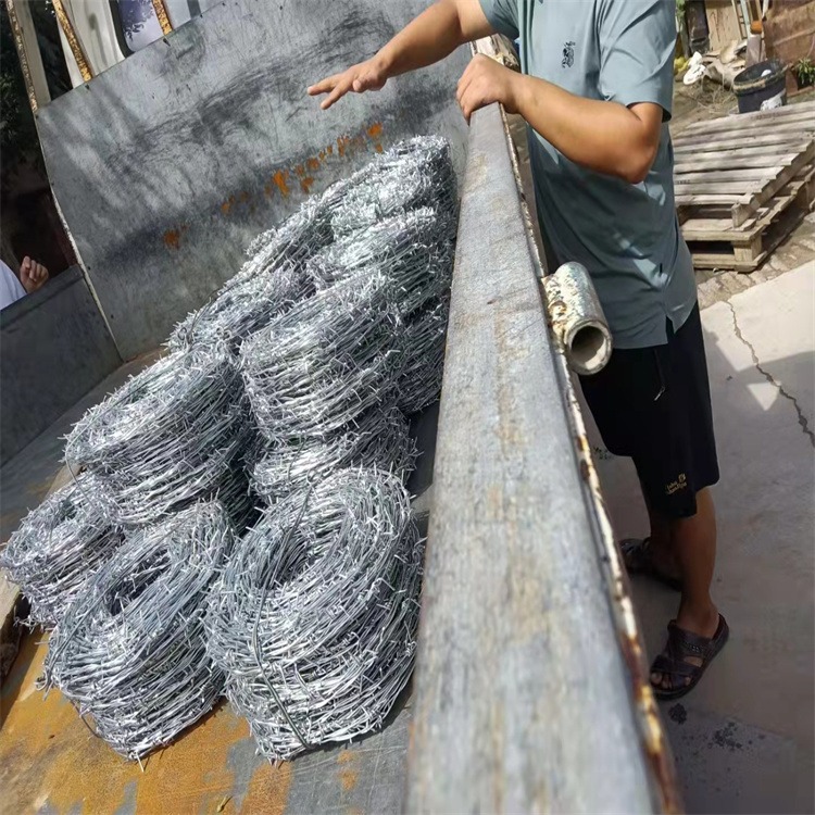 上海现货单股刺绳厂家供应黄埔不锈钢丝刺绳卢湾铁丝刺绳