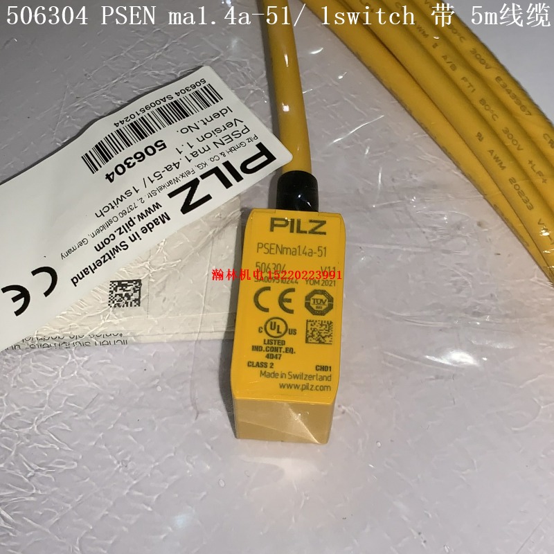 PILZ 506304 506326 PSEN ma1.4a-51/PSEN ma1.4-10mm/ 1unit 传感器