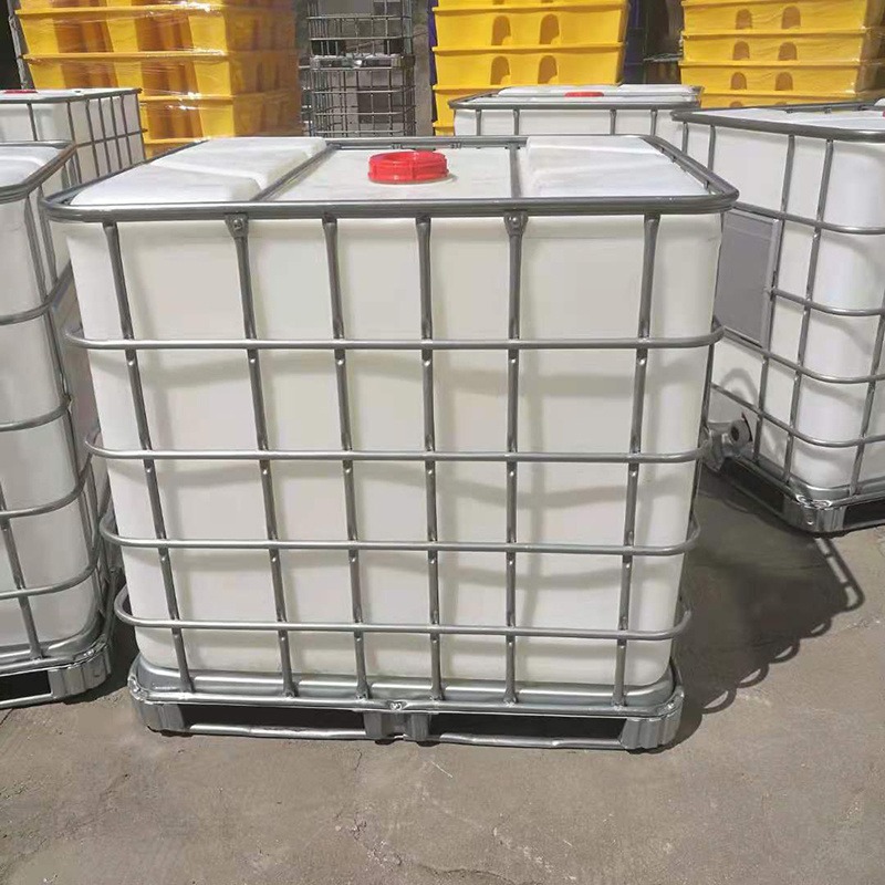 IBC塑料桶 卡谱尔吨桶 方形桶 白色 液体存储包装周转