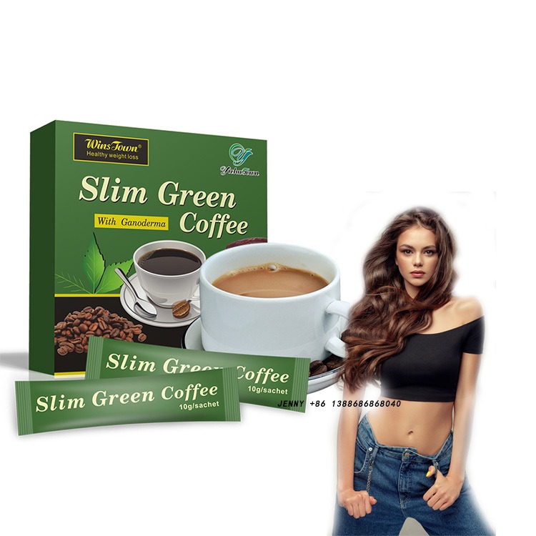 Slim Green Coffee Natural Herbs Healthy Diet Control Powder