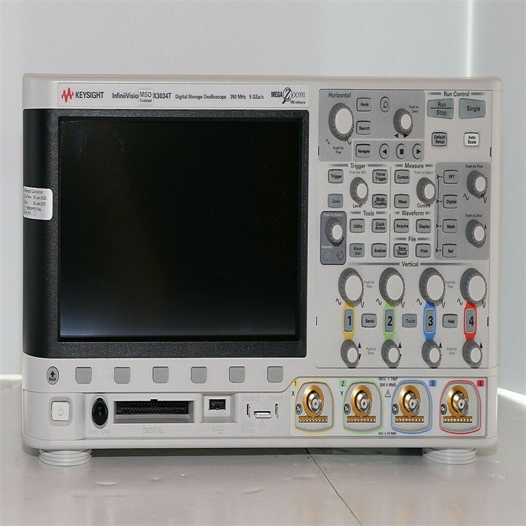 出售/回收 是德MSOX3034T混合信号示波器：350 MHz