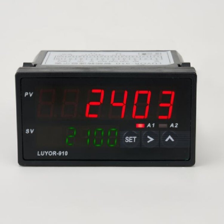 美国路阳 LUYOR-910系列面板式转速表 表盘式转速表 可编程显示表 激光转速传感器 配套路阳传感器图片
