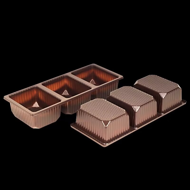 沧州明洁食品吸塑包装材料选择 饼干糕点托盒