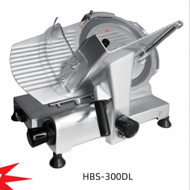 华菱商用切片机 HBS-300DL冷冻肉切片机 台式全自动刨肉片机