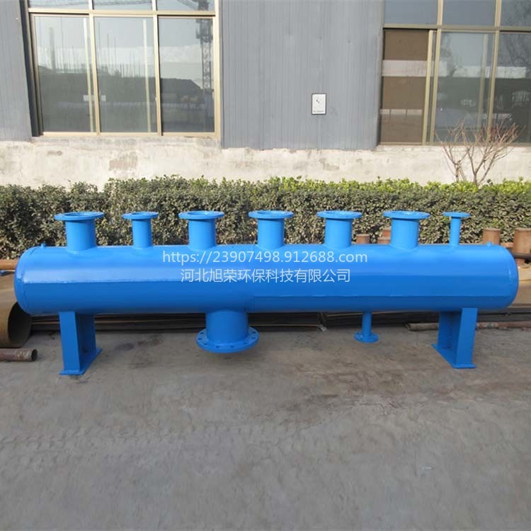 池州不锈钢加厚型集气缸 分集水器原理 高层供水分集水器