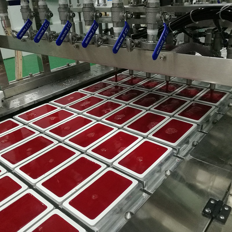 散装鸡血加工设备 鸭血旺脱气杀菌生产线 盒装血豆腐灌装机器